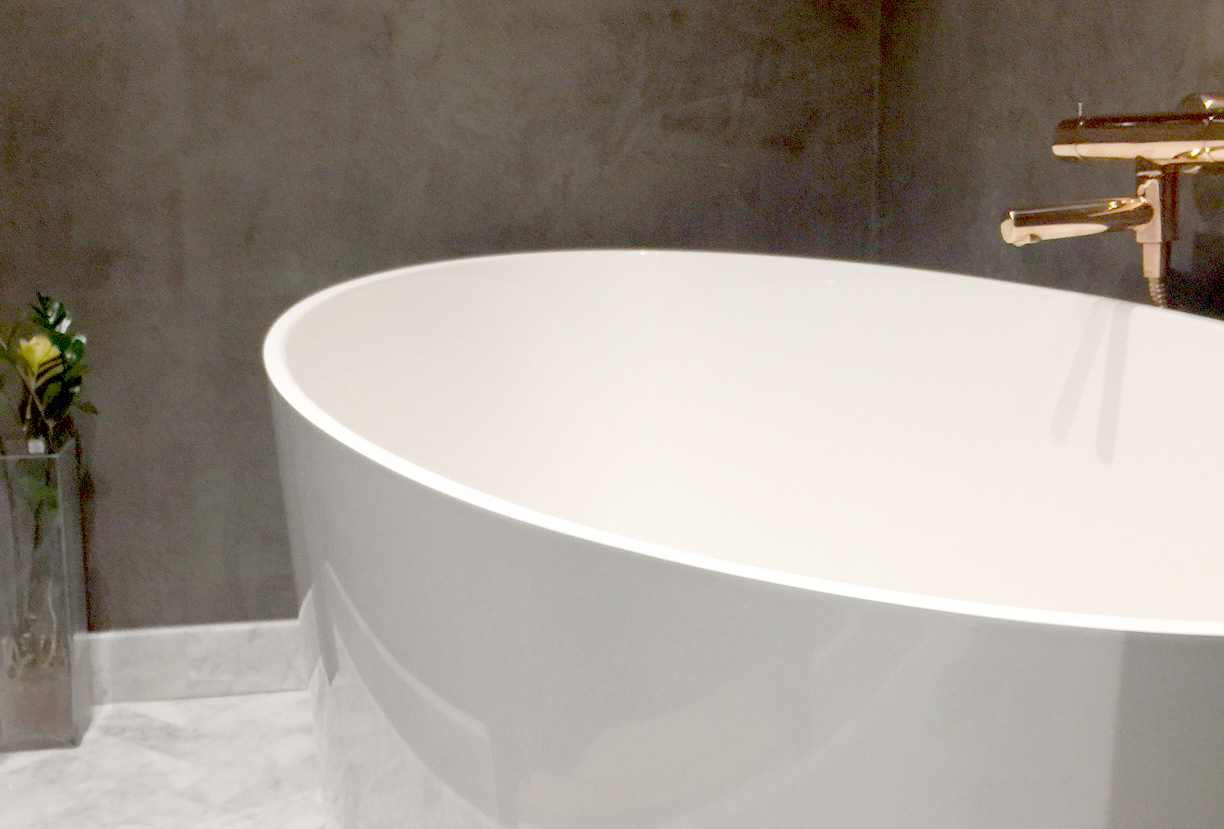 Aika kylpyhuoneen on